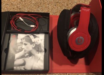 Red BEATS Solo 2012 in original box