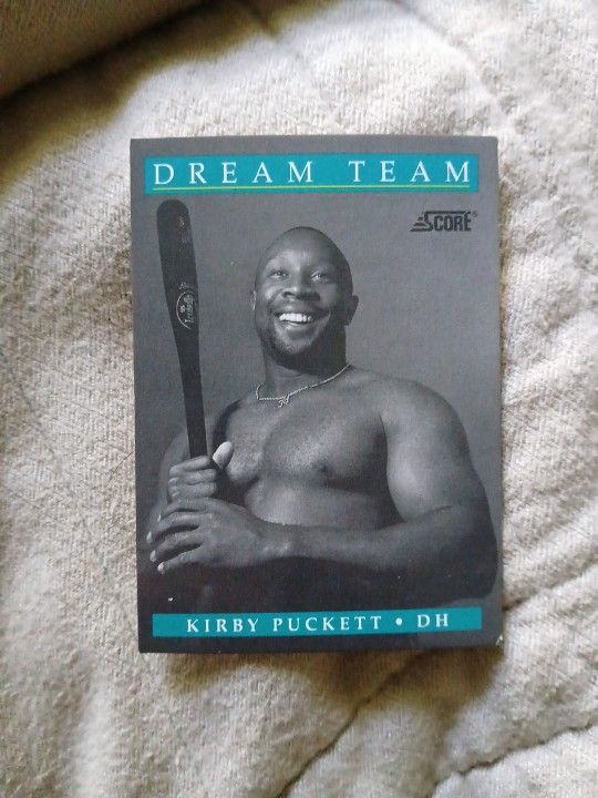 Score Dream Team Kirby Puckett Baseball Card