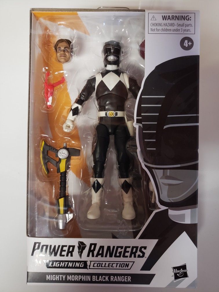 Hasbro Black Ranger Lightning Collection New