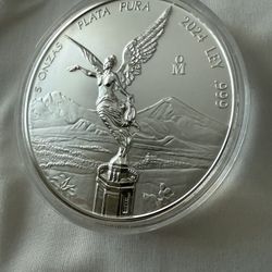 2024 5 Oz Silver Libertad Reverse Proof Uncirculated 