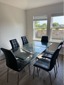 Glass Dining Table