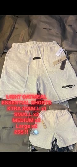 Light Oatmeal Essential Shorts