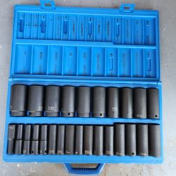 Grey Pneumatic Corp 1326MD 1/2-Inch Drive Deep Length Metric Master Set - 26 Piece