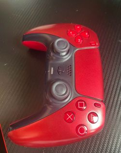 Red PlayStation Controller