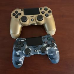 PS4 controllers