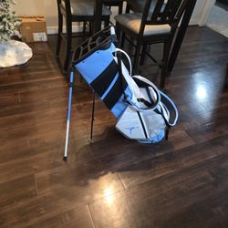 BRAND NEW, Never Used Air Jordan Fade Away Golf Bag Carolina Blue