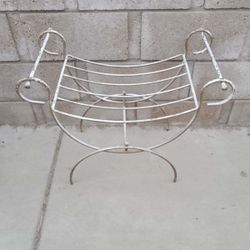 Vintage 1960s Hollywood Regency Mid century Modern Bench 