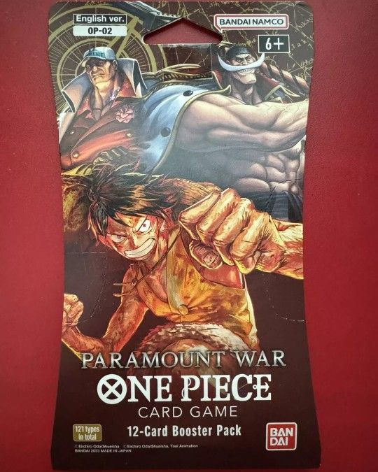 OP02 Blister Pack One Piece Card Game