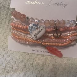 Personalized Beaded Bracelet Madeline