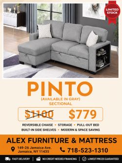 🛋️ PINTO SECTIONAL – ONLY $779!  🔥 Huge Savings!