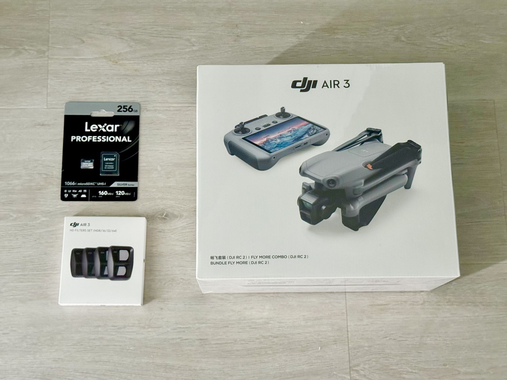 DJI AIR 3 Fly More Combo Drone
