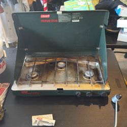 COLEMAN MODEL 5430E SERIES 2-BURNER PROPANE STOVE