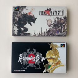 Nintendo Super Famicom Squaresoft RPGs