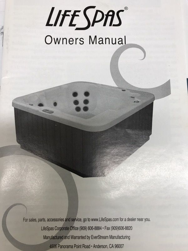 Life Spa LS 7000 hot tub