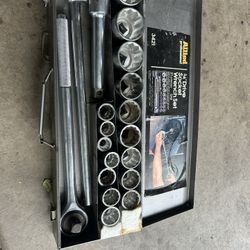 3/4 Socket Set