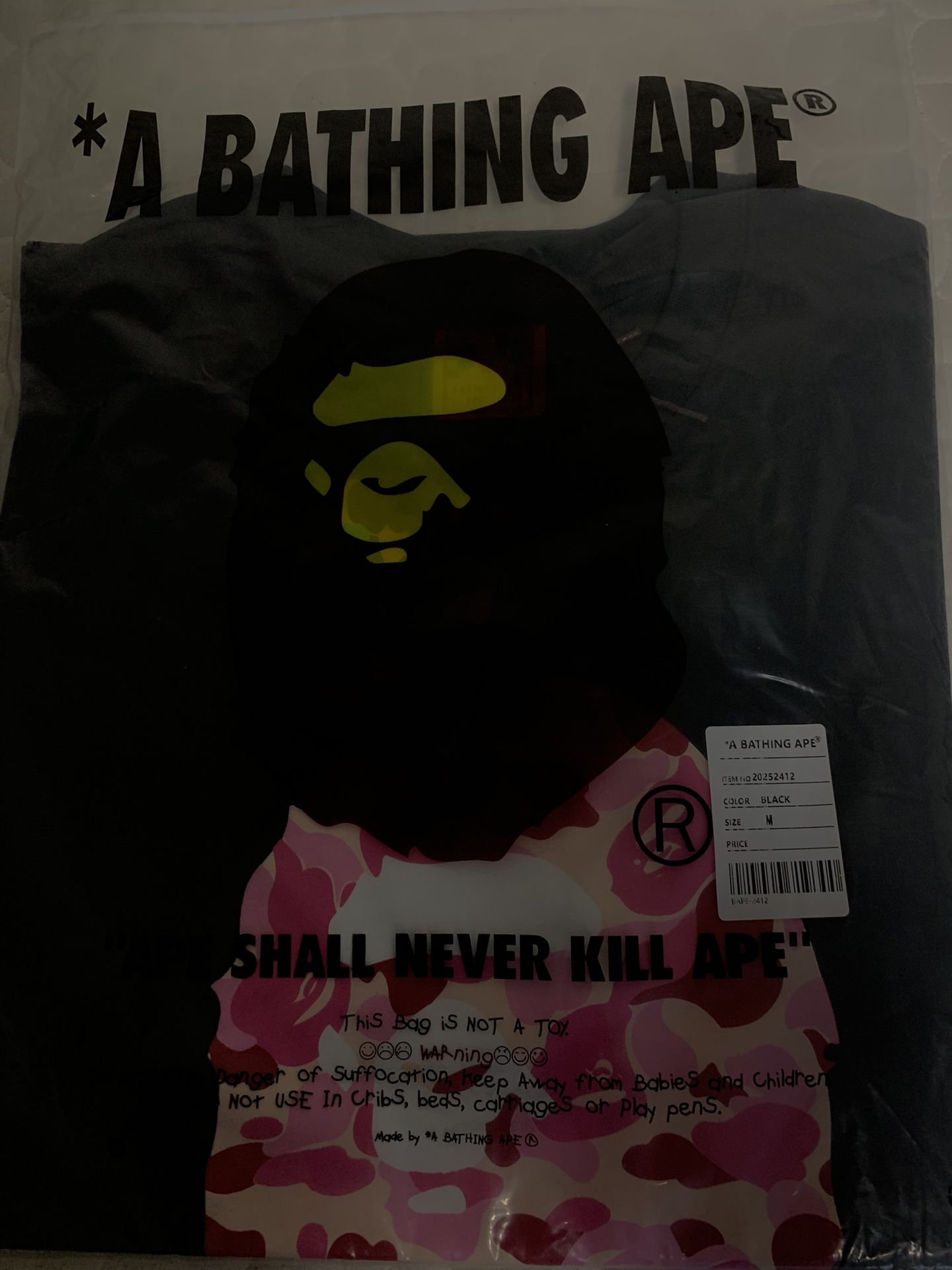 Bape Shirt Size M
