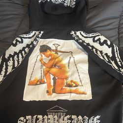 Supreme Wings Zip Up Hooded Sweatshirt