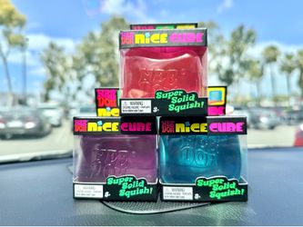 Trio of Needoh Nice Cubes