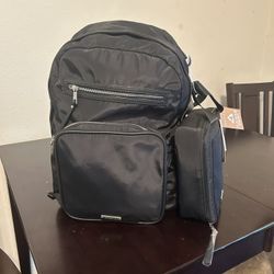 Backpack and lunchbox set