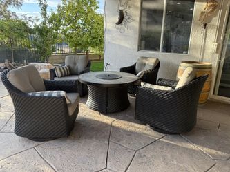 Fire Pit Table Set