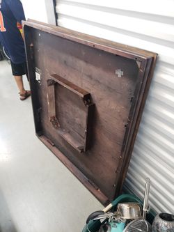 Table For Dinner Heavy Real Wood