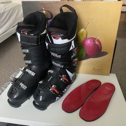 Lightly Used Nordica Size 27.5 Ski Boots Hawk Prime 90 Medium Flex