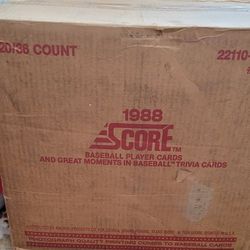 Score 1988 Unopened Case