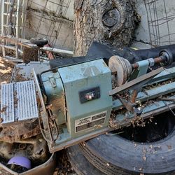 14x40 Central Machinery Wood Lathe W 7" Sander