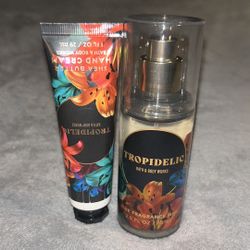 Bath And Body Works Body Mist And Hand Cream Set