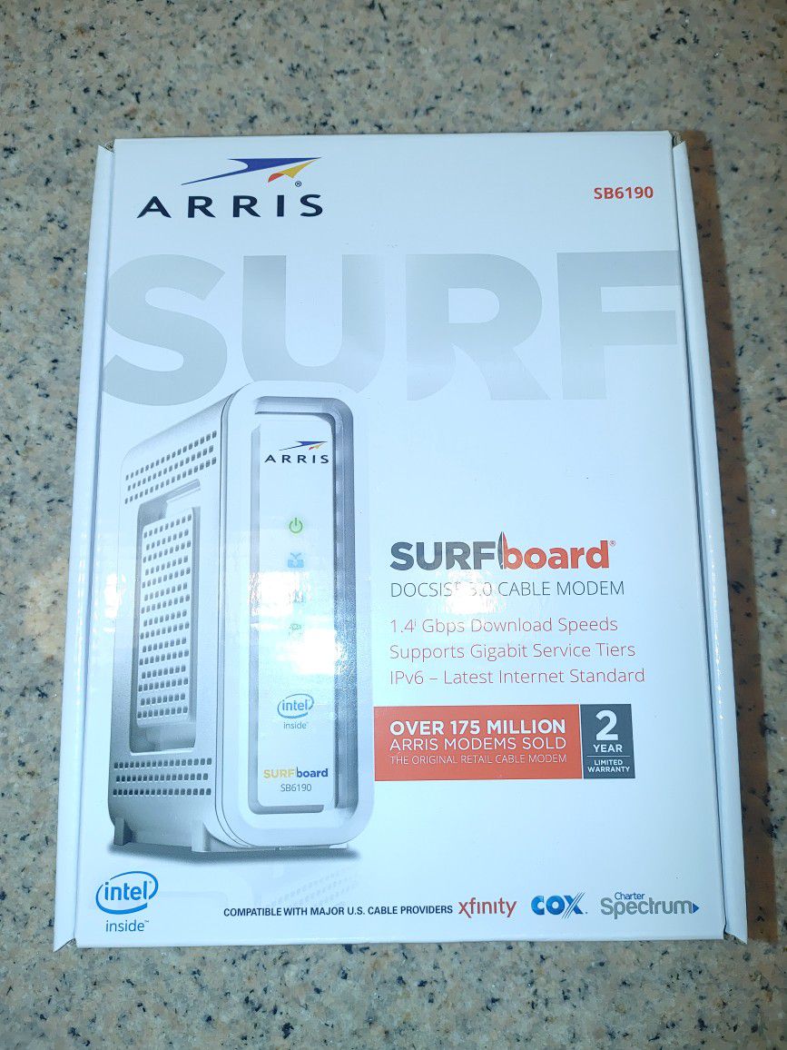 Arris SB6190 Surfboard Cable Modem 32x8