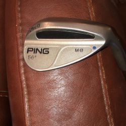 Ping MB 56 Degrees RH Wedge Steel Stiff Shaft 