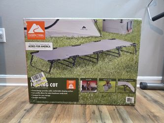 New Ozark Trail Compact Folding Camping Cot