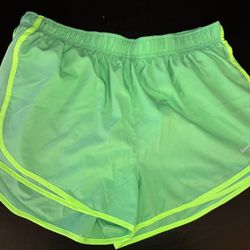 Nike Tempo Women's Brief-Lined Running Shorts XL Spring Green
