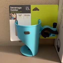 Beverage Holder Attachment For Bicycle