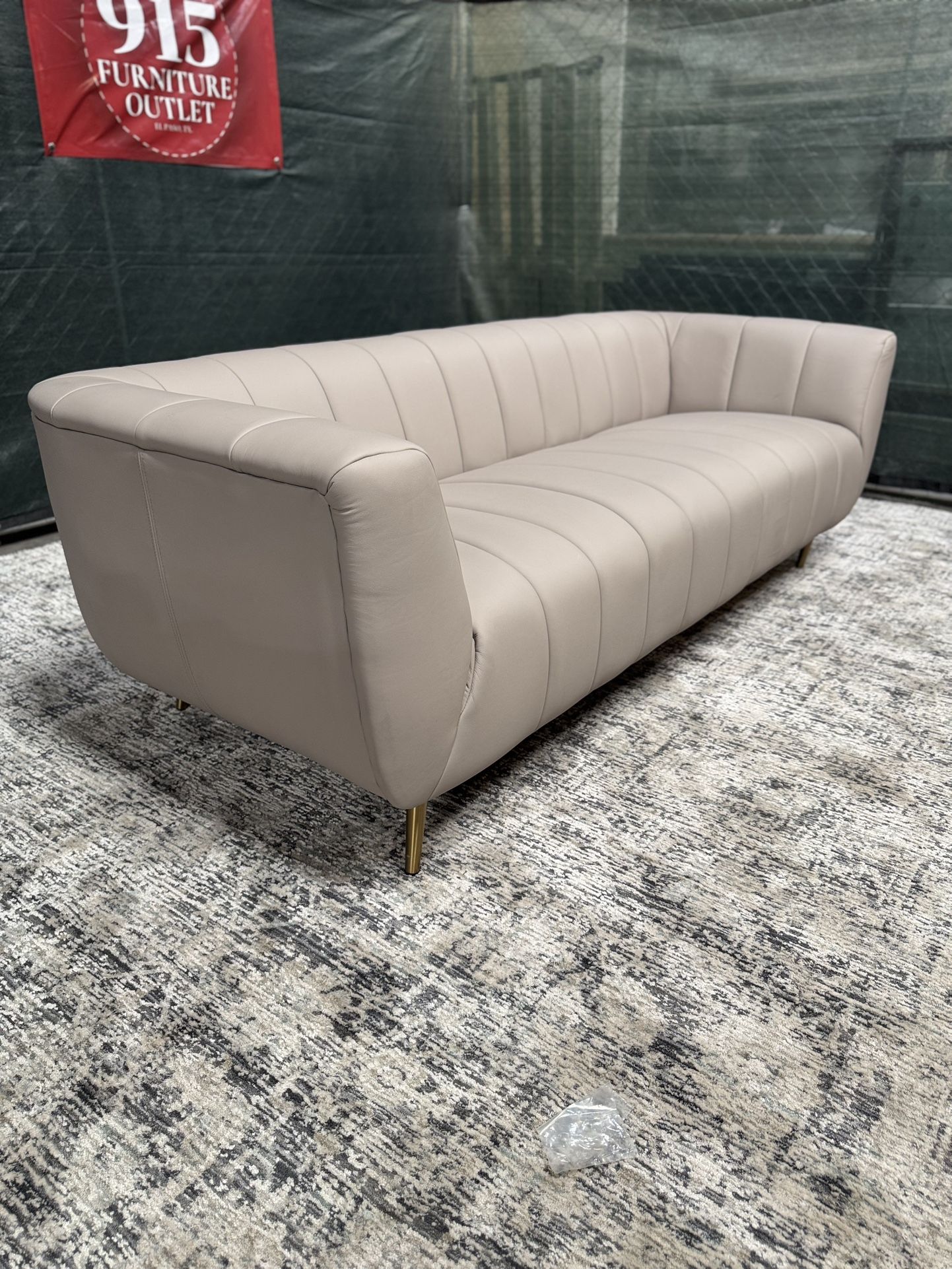 85.5” Leather Sofa NEW Wayfair FREE DELIVERY 🚚