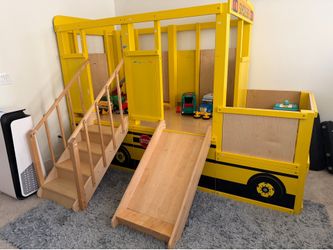 Child Playhouse - Bus Playtime Loft