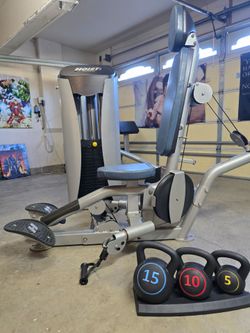 Hoist bicep curl machine