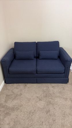 Navy Blue Sleeper Sofa Bed