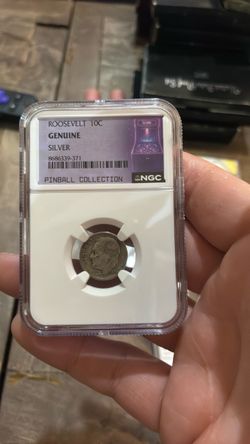 NGC Certified Roosevelt Silver Dime Pinball Collection