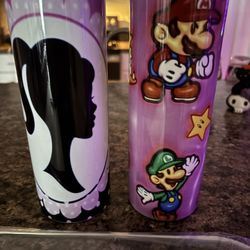 2 for $20 20 Ounce Tumbler W Metal Straws 