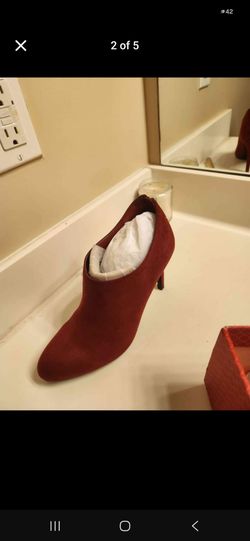 Winter high heels boots
