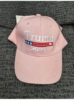 https://offerup.com/redirect/?o=SUxvdmVNeUZyZWVkb20uY29t Trump 2024 Pink Adjustable Baseball Cap