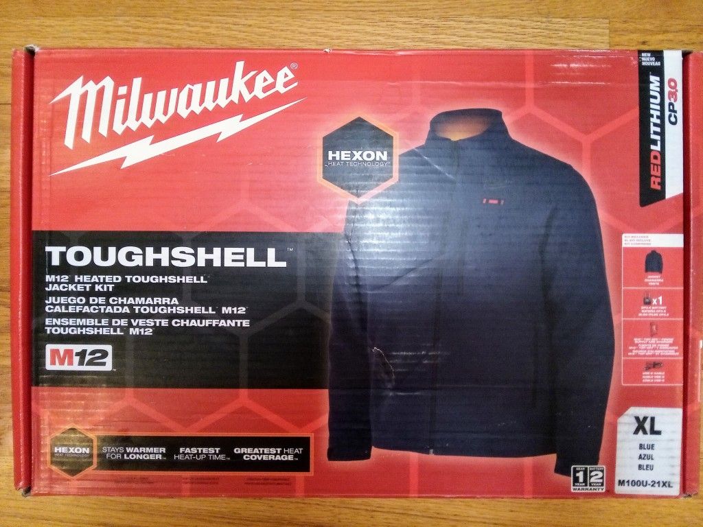 Milwaukee M12 Heated ToughShell Jacket Kit Size XL
