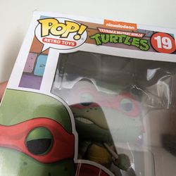 Funko Pop TMNT Raphael #19 - Retro Toys Series