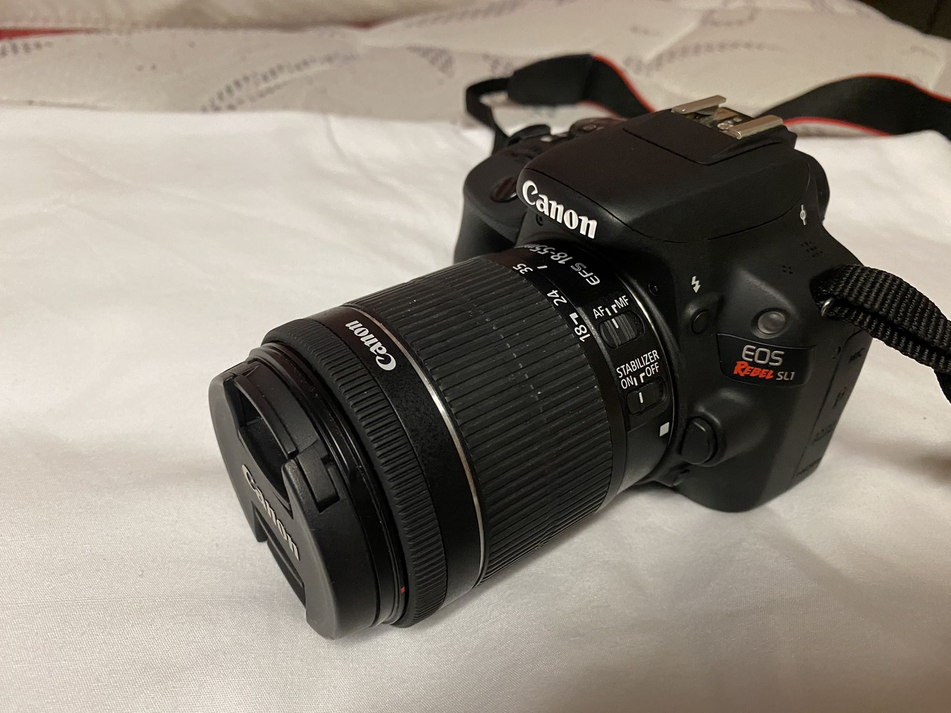 Canon EOS Rebel SL1 camera package