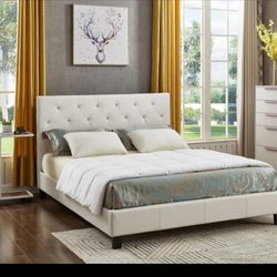 Full Bed Frame With Mattress 