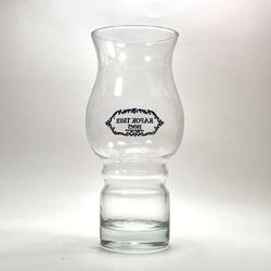 Vintage 1970s Kapok Inns Souvenir Hurricane Glass