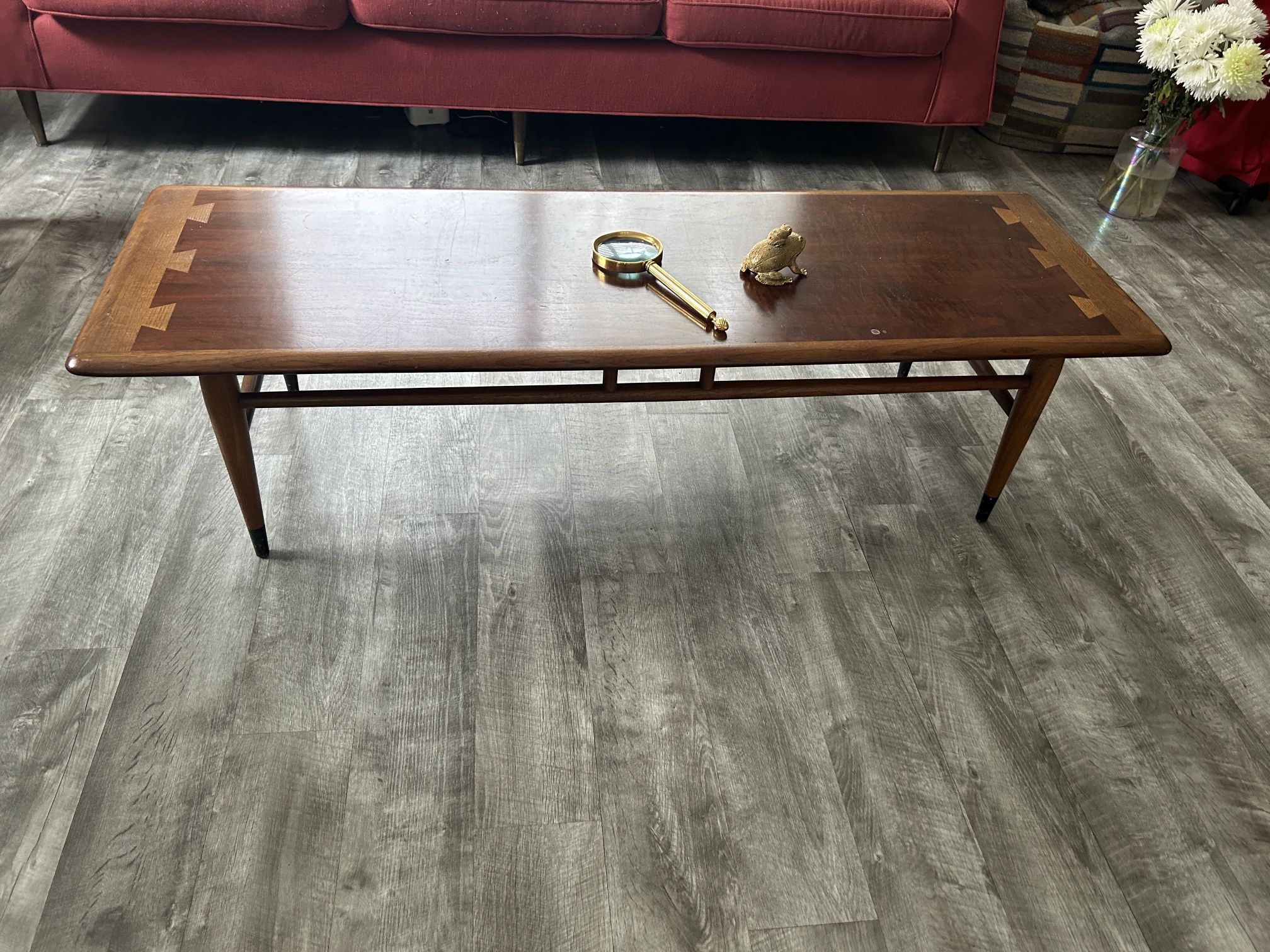 MID CENTURY COFFEE TABLE LANE $230 OBO