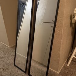 Set Of Mirror Just For 20$( Black Colour)