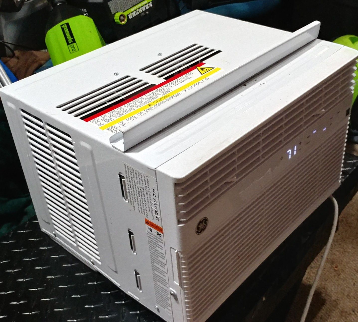 GE 8000 BTU Smart Wi-Fi Window AC Unit